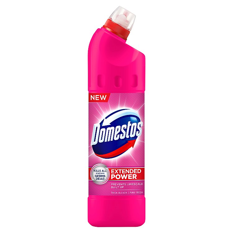 Domestos Extended Power dezinfekční a čistící přípravek Pink 750 ml