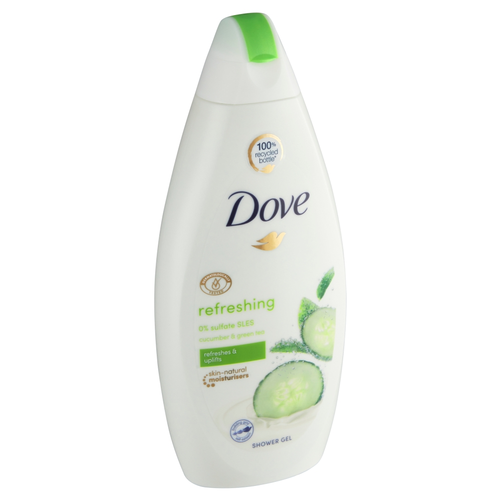 Dove Refreshing sprchový gel okurka a zelený čaj 500 ml