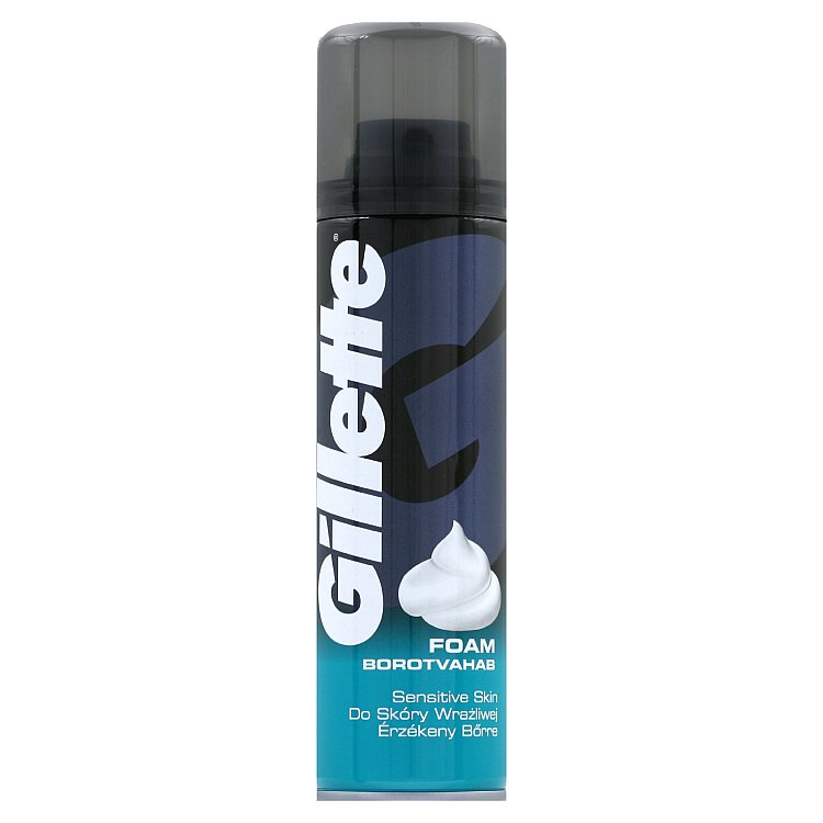 Gillette Classic Sensitive pěna na holení 200 ml