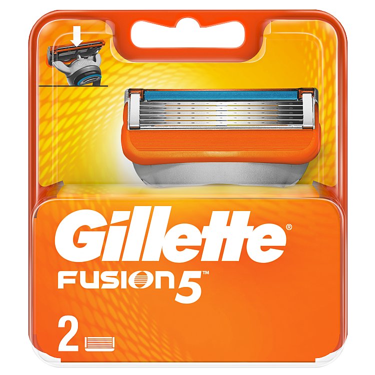Gillette Fusion náhradní hlavice 2 ks