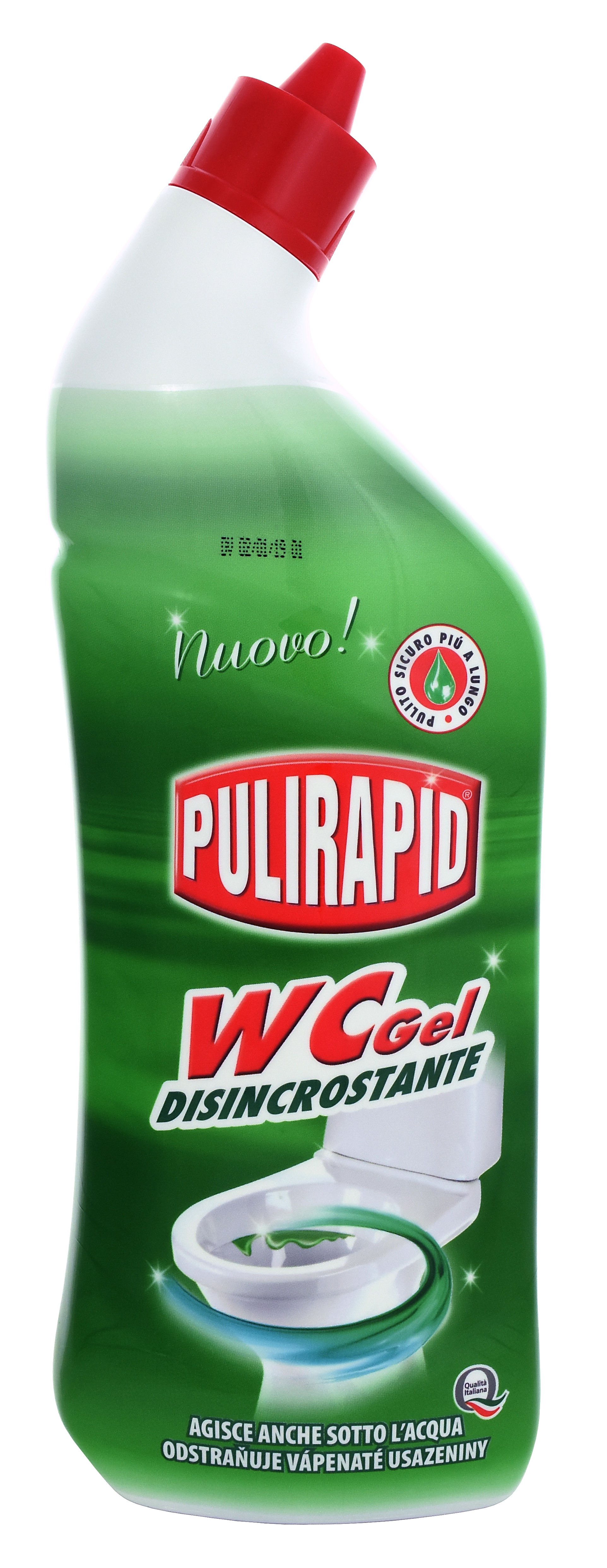Pulirapid WC gel s mořskou vůní 750 ml