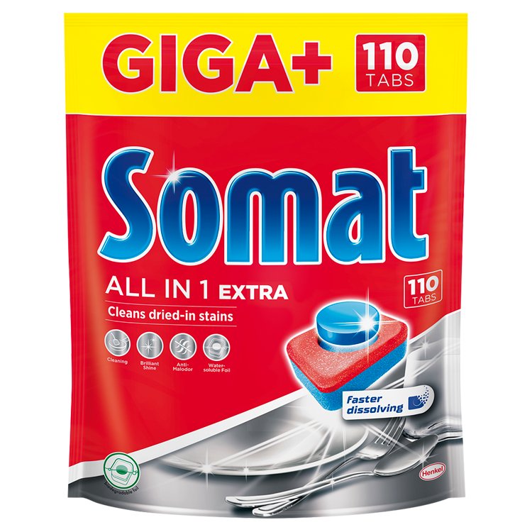 Somat All in One Extra tablety do myčky 110 ks