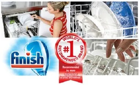 Finish All in 1 Max Shine & Protect gel do myčky 2 x 650 ml