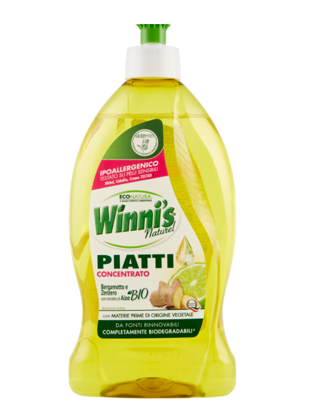 Winni's Piatti hypoalergenní mycí prostředek na nádobí s Aloe Vera 500 ml