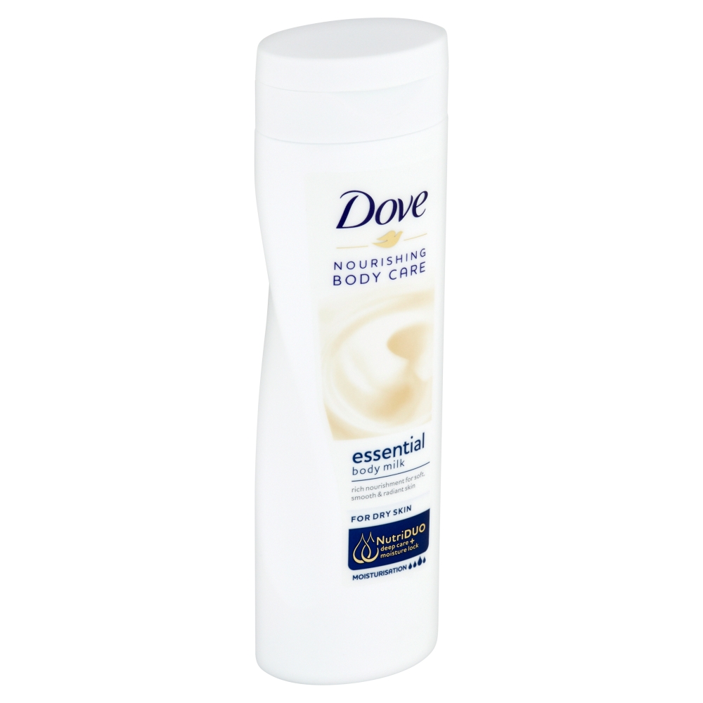 Dove Essential tělové mléko pro suchou pokožku 400 ml
