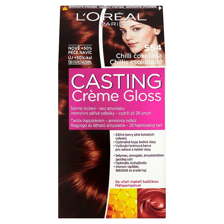 L'Oréal Paris Casting Crème Gloss chilli čokoláda 554