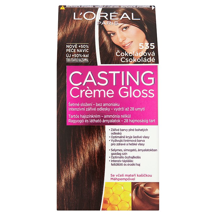 L'Oréal Paris Casting Crème Gloss odstín čokoládová 535