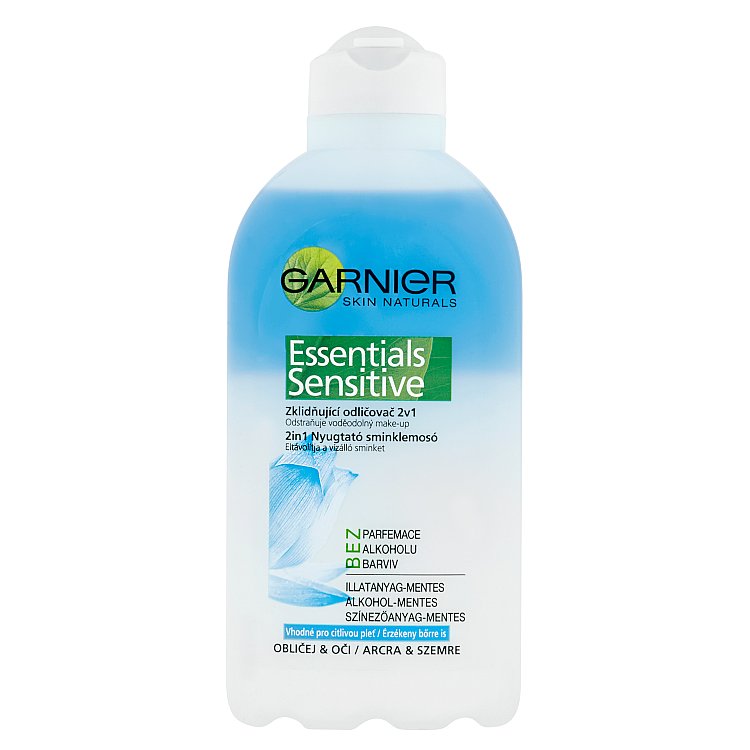 Garnier Skin Naturals Essentials Sensitive zklidňující odličovač 2v1 200 ml
