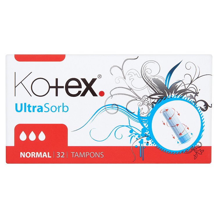 Kotex Ultra Sorb Normal tampóny 32 ks/bal.