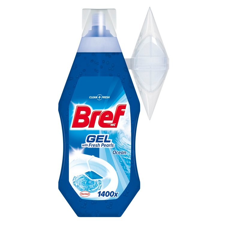 Bref Fresh Pearls WC gel s vůní oceánu 360 ml