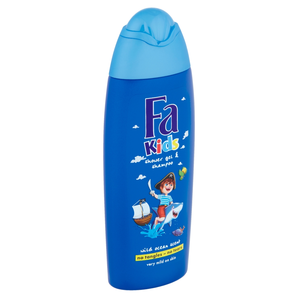 Fa Kids sprchový gel a šampon Wild Ocean 250 ml