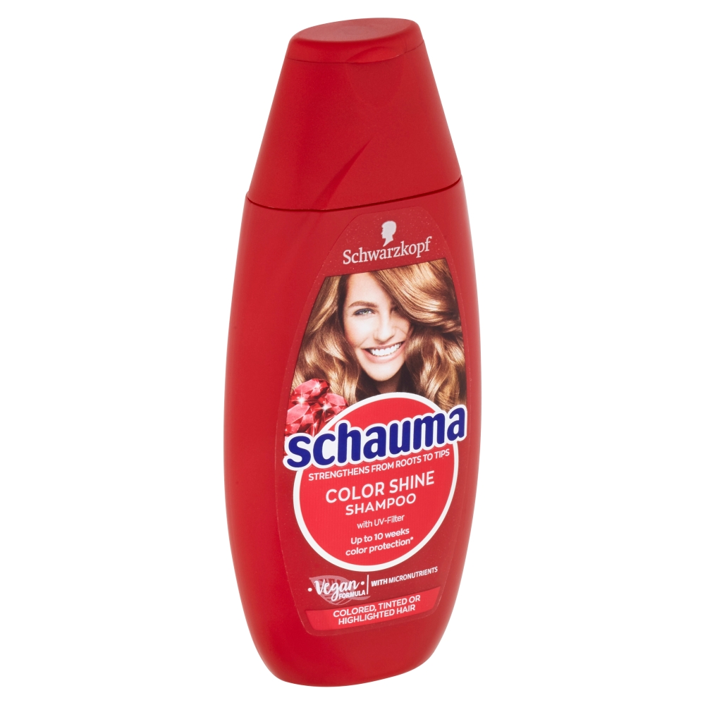 Schauma Color Shine šampon pro lesk barvy pro barvené nebo melírované vlasy 400 ml