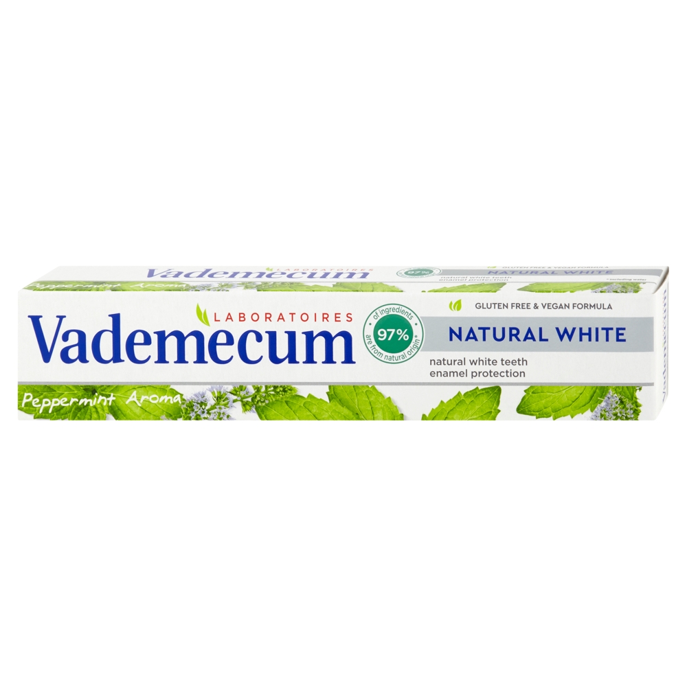 Vademecum zubní pasta Natural White 75 ml