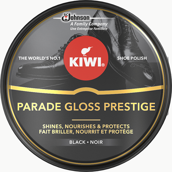 Kiwi Parade gloss prestige krém na obuv černý 50 ml