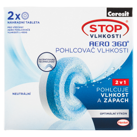 Ceresit Stop vlhkosti AERO 360° - náhradní tablety 2 x 450 g