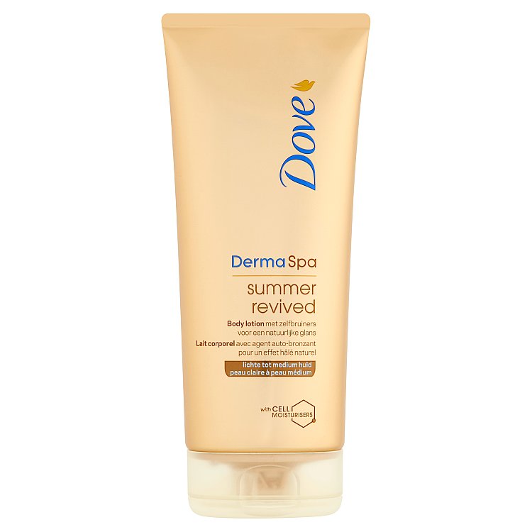 Dove Derma Spa Summer revived tónovací tělové mléko 200 ml