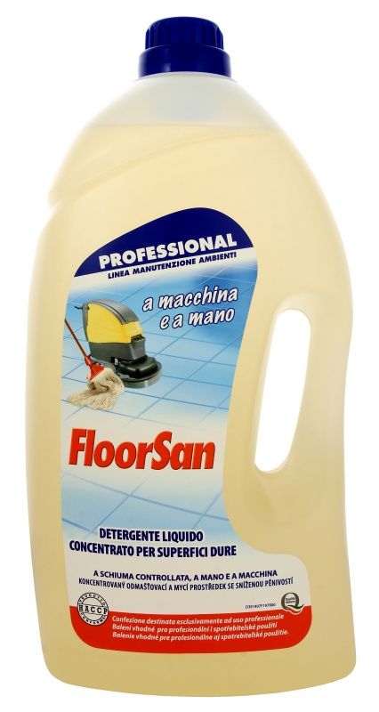 Floorsan koncentrovaný odmašťovací a mycí přípravek se sníženou pěnivostí 5 l
