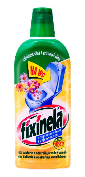 Fixinela WC čisticí prostředek s vůní květin 500 ml