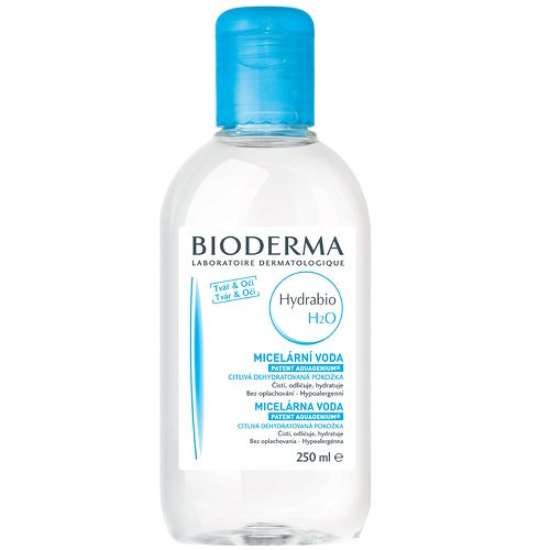 Bioderma Hydrabio H2O, čisticí a odličovací micelární voda 250 ml