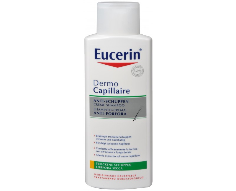 Eucerin šampon proti suchým lupům DermoCapillaire 250 ml