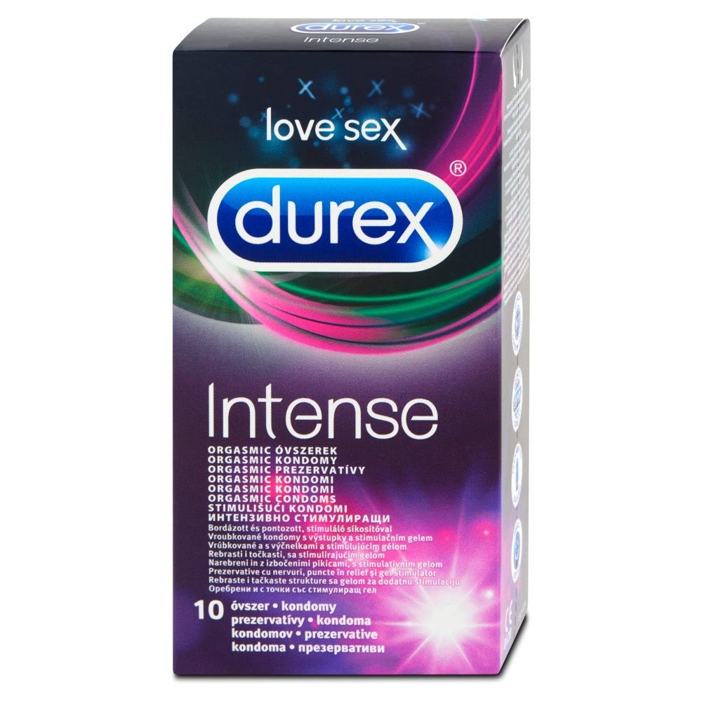 Durex Intense orgasmic kondomy 10 ks