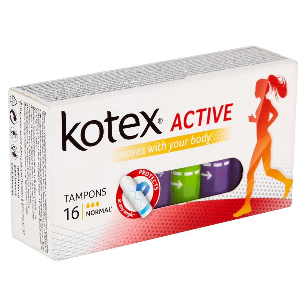 Kotex Active Normal tampony 16 ks