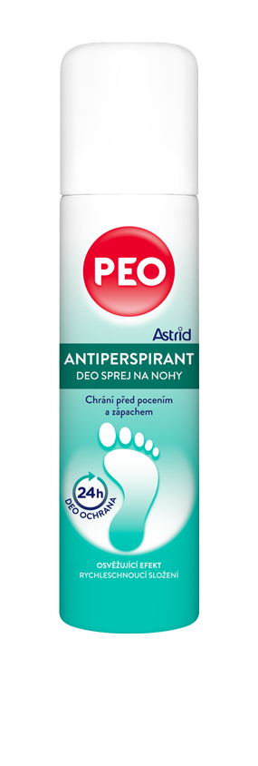 Astrid PEO antiperspirant deo sprej na nohy 150 ml