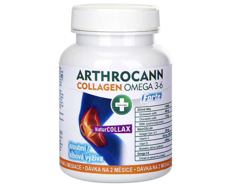 Arthrocann Collagen Omega 3-6 Forte 60 tbl.