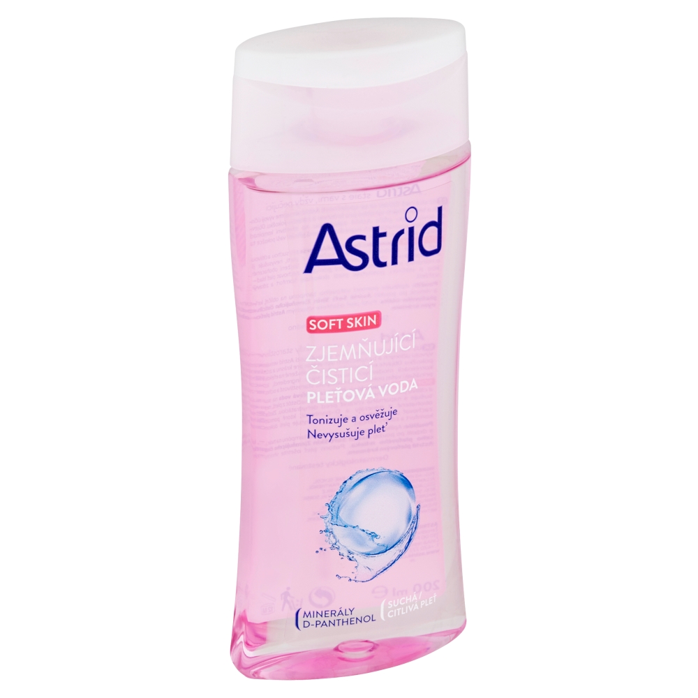Astrid Soft Skin zjemňující čisticí pleťová voda 200 ml