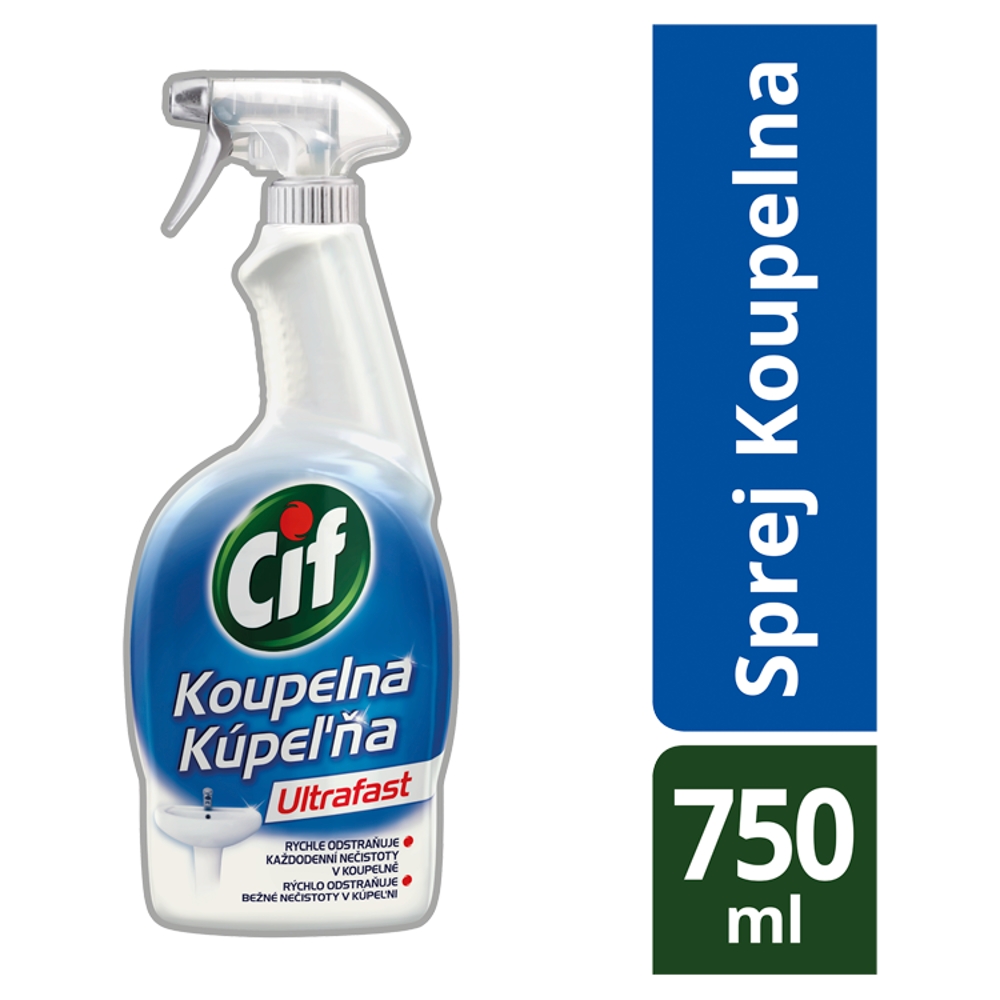Cif Ultrafast koupelna čisticí sprej 750 ml