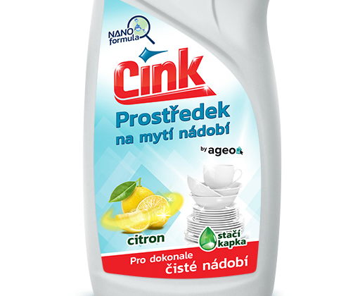 Cink Citron prostředek na ruční mytí nádobí 1 l