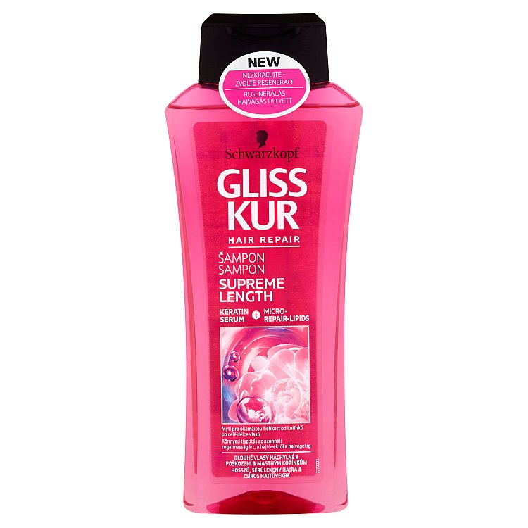 Gliss Kur Supreme Lenght regenerační šampon 400 ml
