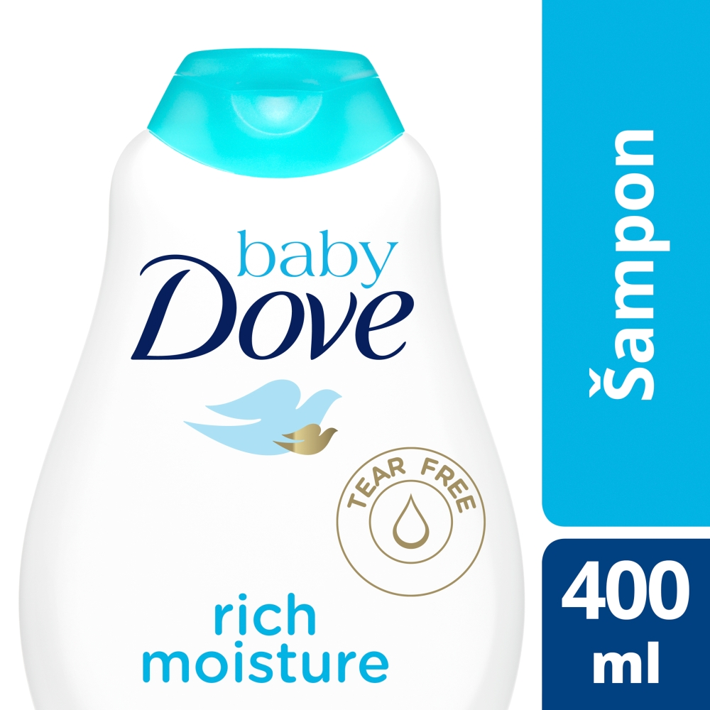 Baby Dove Rich Moisture šampon 400 ml