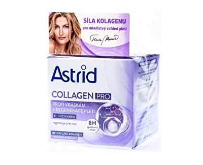 Astrid noční krém proti vráskám Collagen Pro 50 ml