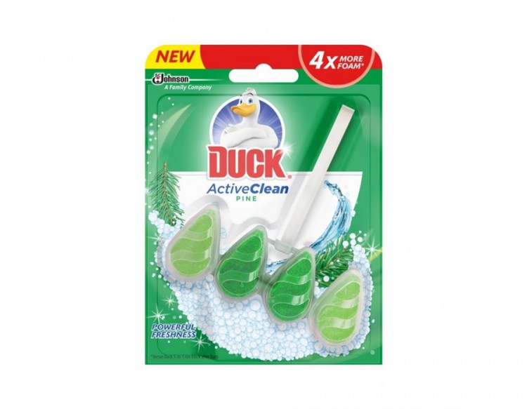 Duck Active Clean závěsný WC čistič s vůní borovice 38,6 g