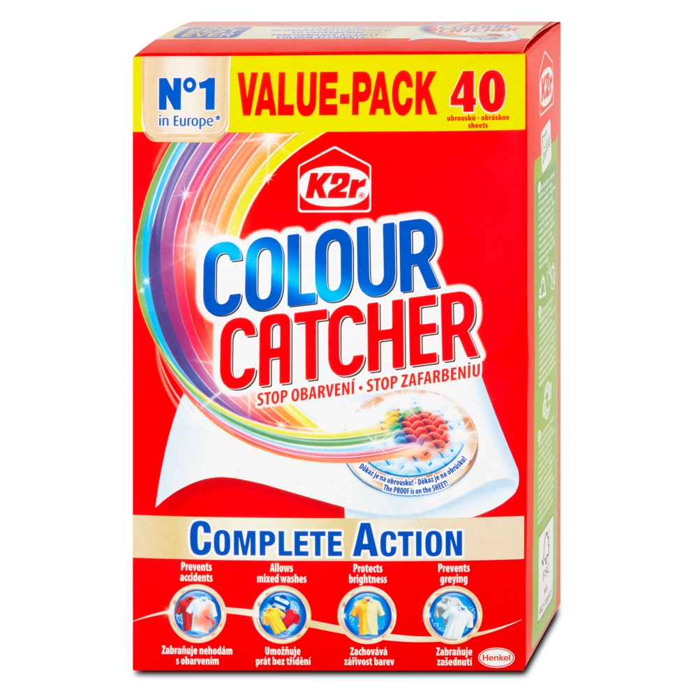 K2r Colour Catcher prací ubrousky 40 ks