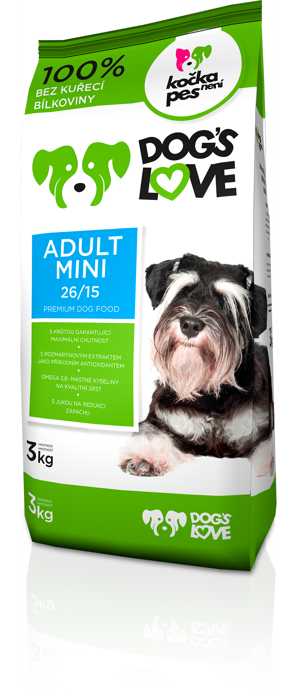 Dogs love Adult Mini 3kg