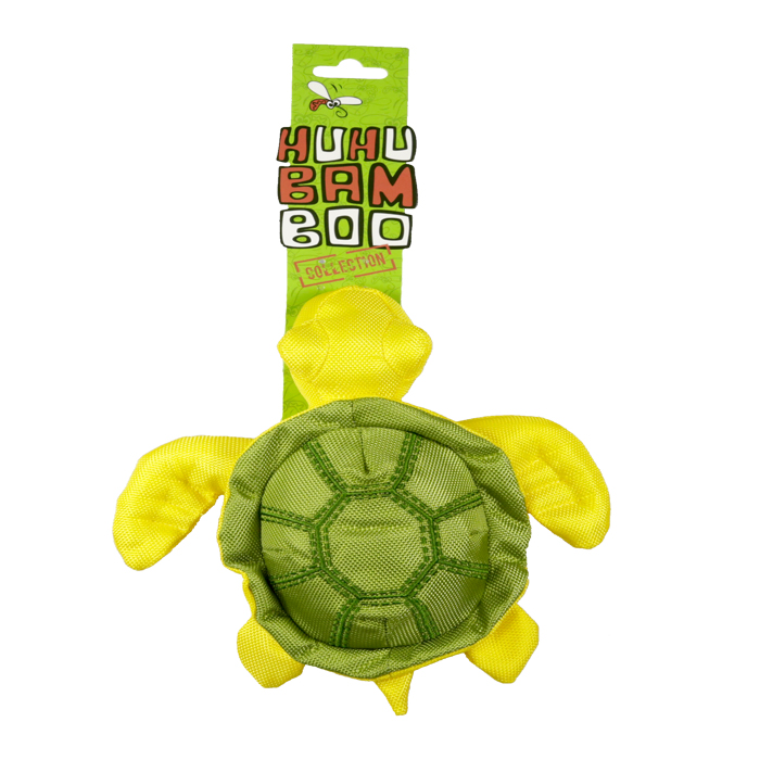Hračka HUHU Animal želva zelená/hnědá 22cm