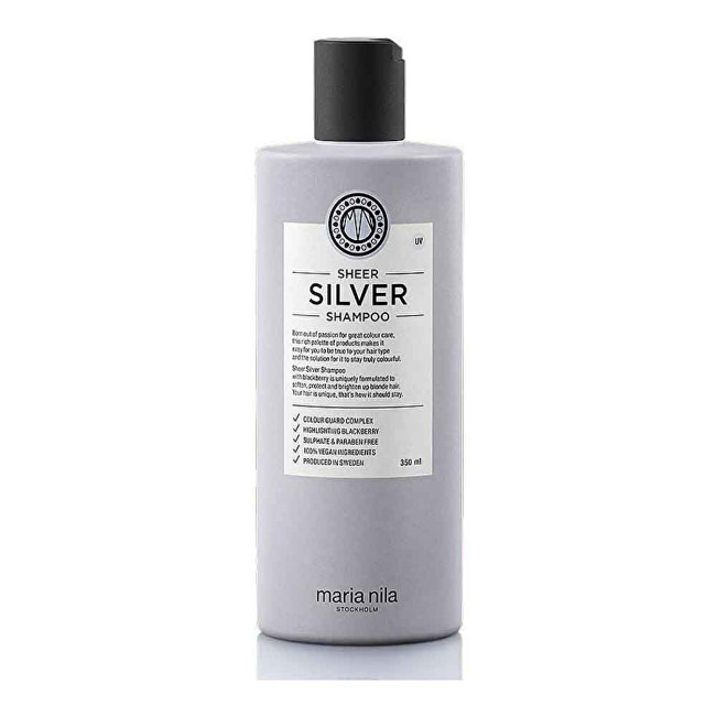 Maria Nila Sheer Silver šampon neutralizující žluté tóny vlasů 100 ml