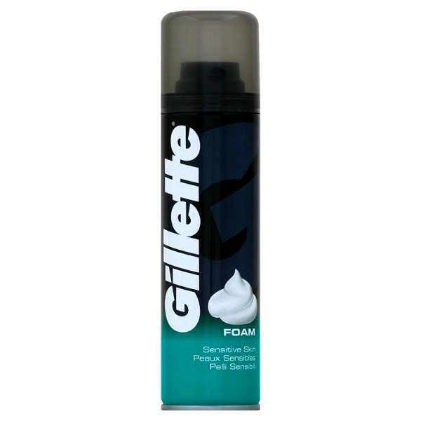 Gillette Sensitive pěna na holení 200 ml