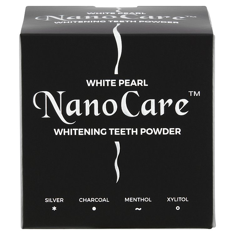 Fotografie VitalCare Bělicí pudr na zuby s nano technologií 30 g VitalCare