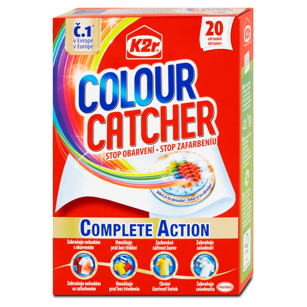 K2r Colour Catcher prací ubrousky 20 ks