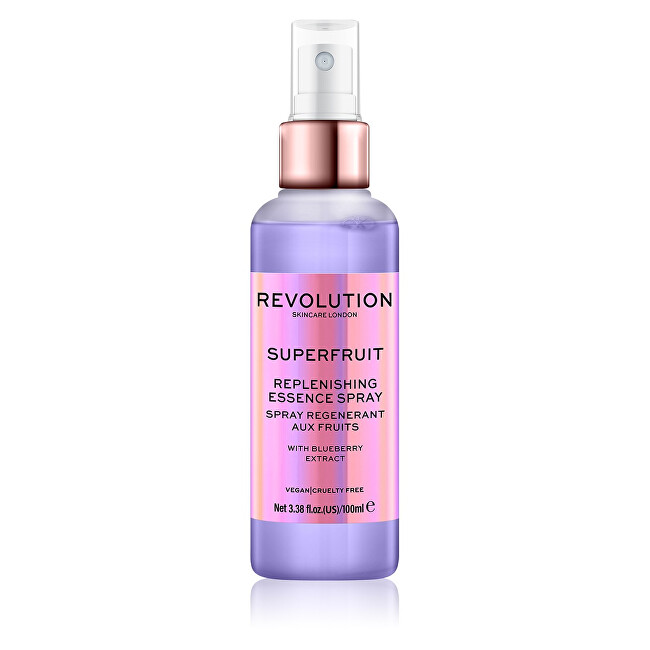 Makeup Revolution Vyplňující pleťový sprej Skincare Superfruit 100 ml