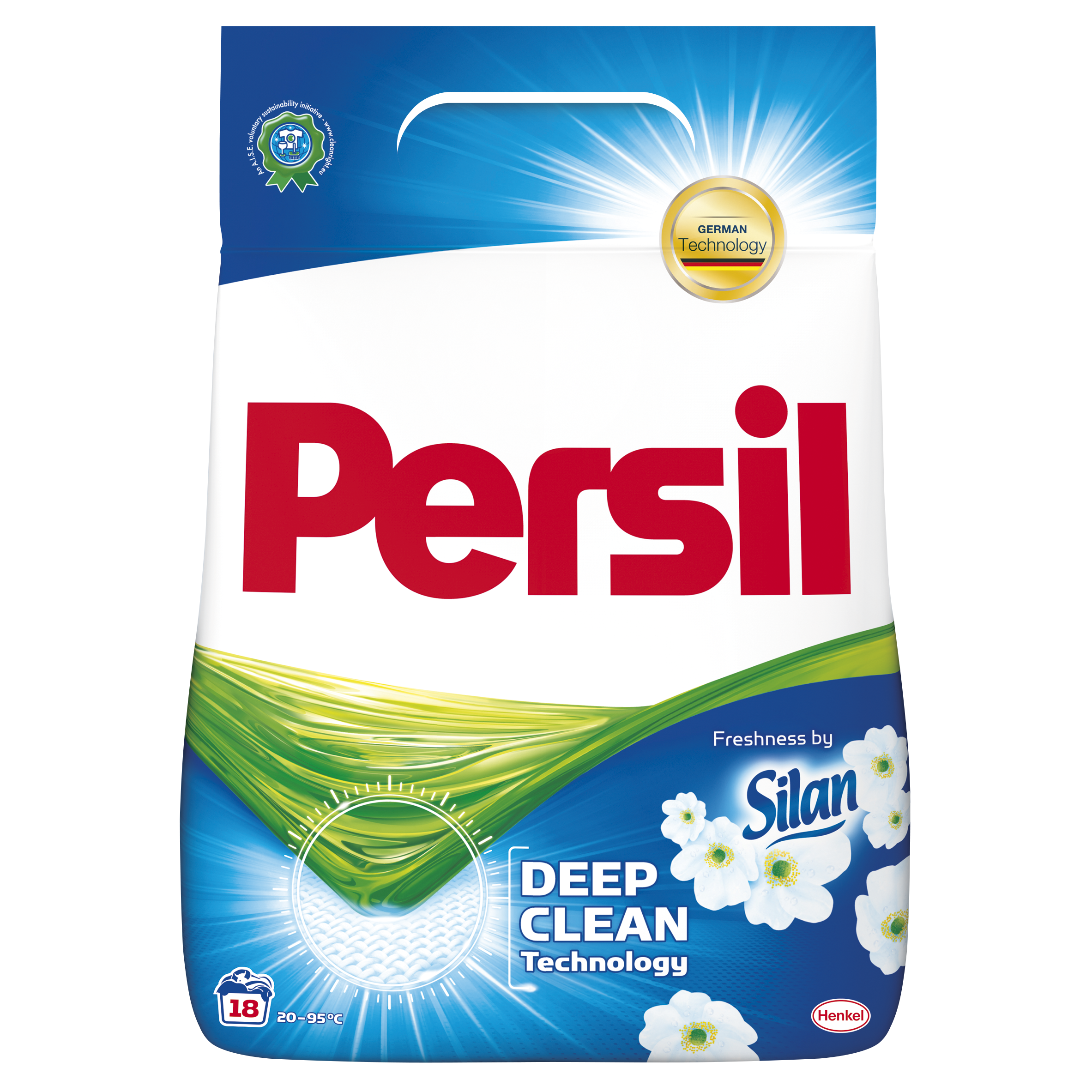 Persil Freshness by Silan prací prášek, 18 praní 1,17 kg