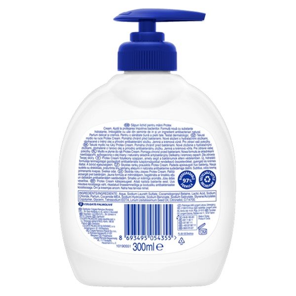 Protex Cream tekuté mýdlo s přírodní antibakteriální složkou 300 ml