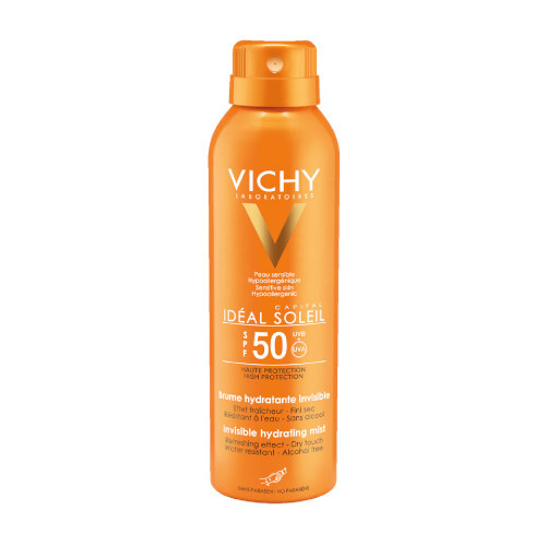 Vichy Neviditelný hydratační sprej SPF 50 Idéal Soleil 200 ml
