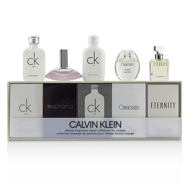 Calvin Klein kolekce miniatur - EDT 2 x 10 ml + EDP 2 x 5 ml + EDP 4 ml