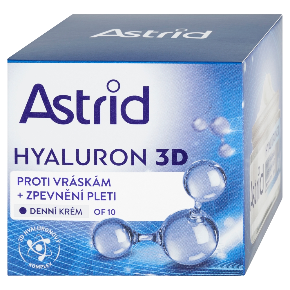 Astrid Hyaluron 3D Zpevňující denní krém proti vráskám OF 10 50 ml