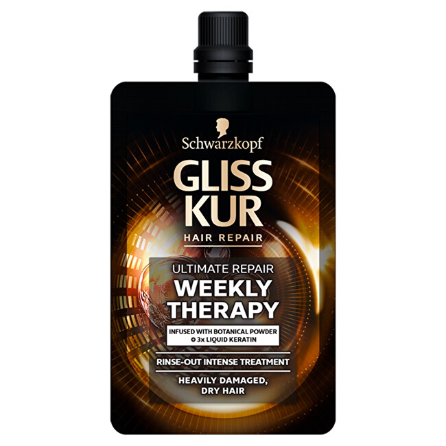 Gliss Kur Týdenní kúra na suché a poškozené vlasy Ultimate Repair 50 ml