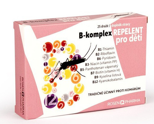 Rosen B-komplex REPELENT 25 tablet